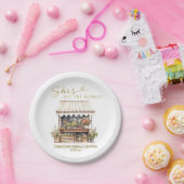 Ze is van de Markt Bruidsfeestje Papieren Bordje (Feest)