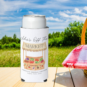 Ze is van de markt Canvas tas
