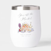 Ze is van de markt Farmer's Market Vrijgezellenfee (Achterkant)