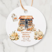 Ze is van de markt Herfst pompoen dank u Bedankjes Labels (Achterkant)