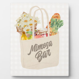 Ze is van de markt Vrijgezellenfeest Mimosa Bar Fotoplaat