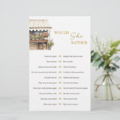 Ze is van de markt, zou ze liever spelen (Staand voorkant)