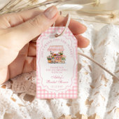 Ze is vers van de markt Bloemen Vrijgezellenfeest Cadeaulabel