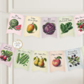 Ze is vers van de markt bruids Bunting Banner