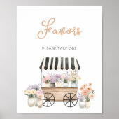 Ze is vers van de markt gunsten poster (Voorkant)