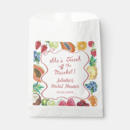Ze is vers van het Vrijgezellenfeest van de fruitm Bedankzakje