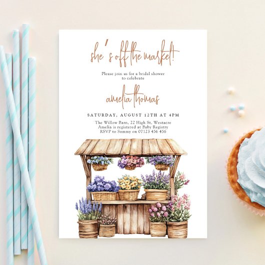 Ze is vers van het Vrijgezellenfeest van de markt Kaart