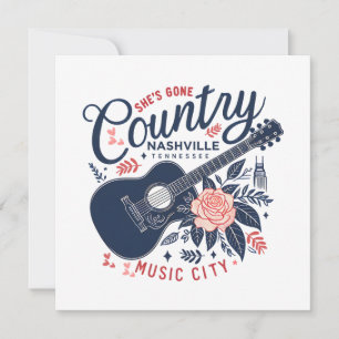 Ze is weg uit Nashville Tennessee Kaart