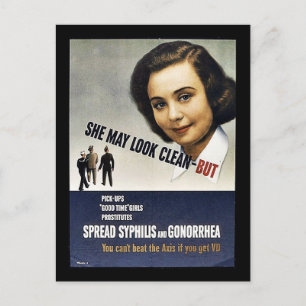 Ze kan er schoon uitzien - maar briefkaart