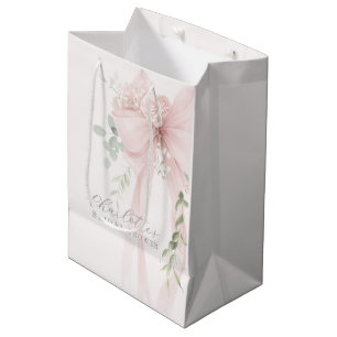 Ze knoopt een knoop Bow Bruidsdouche Medium Cadeauzakje