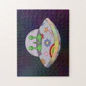 Ze komen in de Vrede UFO Legpuzzel (Verticaal)