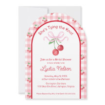 Ze Krijgt de Knoop Coquette Kers Bruiloft