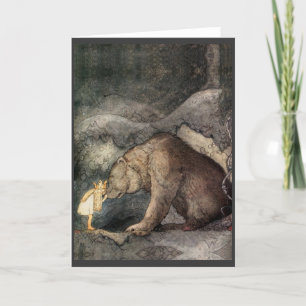 Ze kuste het Beer neus. Kaart