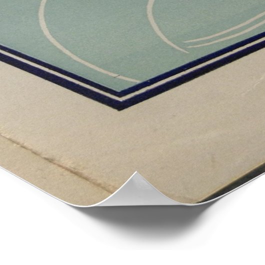 Ze kwam naar de oren. poster (Hoek)