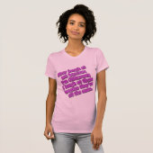 Ze lachen naar me omdat ik verschillende overhemde t-shirt (Voorkant volledig)