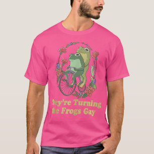 Ze maken de kikkers homo t-shirt
