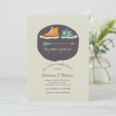 Ze maken een geweldige uitnodiging voor een paar d (Staand voorkant)