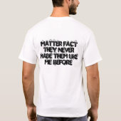 Ze maken ze niet t-shirt (Achterkant)