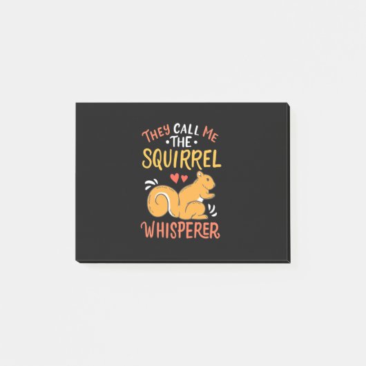 Ze noemen me de eekhoornfluiter post-it® notes (Voorkant)