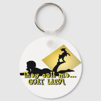 Ze noemen me een GOAT LADY! Sleutelhanger