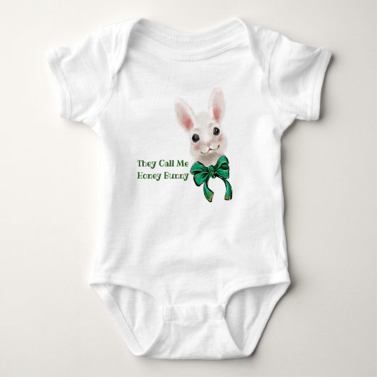 Ze noemen me Honey Bunny Romper (Voorkant)