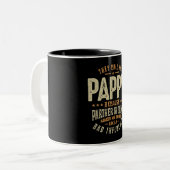 Ze noemen me pap omdat partner in misdaad - pap tweekleurige koffiemok (Voorkant links)