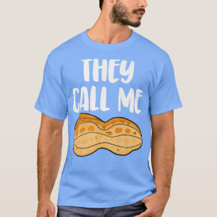 Ze noemen me pinda Funny Gender onthulling Nuts T-shirt