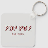 Ze noemen me Pop Pop Sleutelhanger (Achterkant)