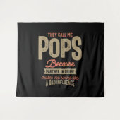 Ze noemen me Poppen omdat ze een crimineel parner Wandkleed (Voorkant (horizontaal))