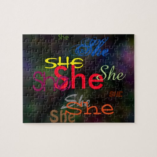 Ze over Puzzle Legpuzzel (Horizontaal)