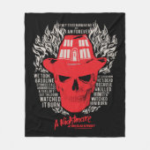 Ze probeerden me te verbranden fleece deken (Voorkant)