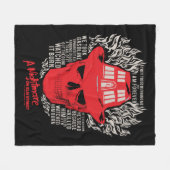 Ze probeerden me te verbranden fleece deken (Voorkant (Horizontaal))