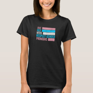 Ze respecteert de geslachtspronnen. t-shirt