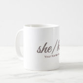 Ze schreef haar script in Font Koffiemok (Voorkant links)