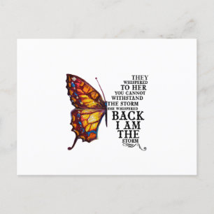 Ze schreeuwden haar dat je het Storm niet kan weer Aankondigingskaart