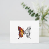 Ze schreeuwden haar dat je het Storm niet kan weer Briefkaart (Staand voorkant)