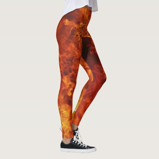 Ze staat in brand leggings (Rechts)