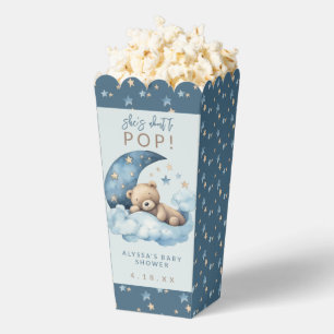 Ze staat op het punt Pop te krijgen van Baby showe Bedankdoosjes