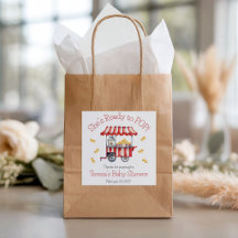 Ze staat op knallen! Popcorn Baby Shower