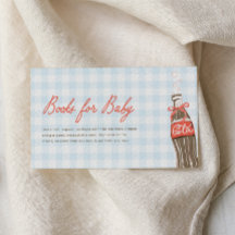Ze staat op springen Baby Shower Boek Verzoekkaart