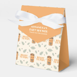 Ze staat op springen Oranje Boho Kawaii Frisdrank Bedankdoosjes