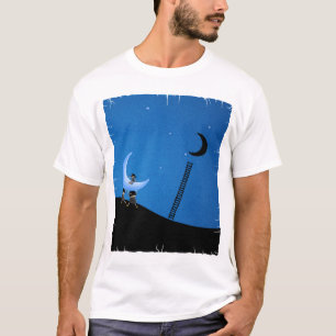 Ze stoppen de maan (versie 2008) t-shirt