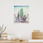 Ze stopte door Kay Nielsen Poster (Keuken)