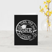 Ze studeerde af aan het Masters Degree Afstuderen  Kaart (Gele Bloem)