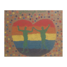 Ze trouwden met de regenboogbruiloft van Yeshaya D