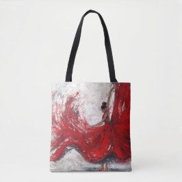 "Ze Twirls" Art Canvas tas