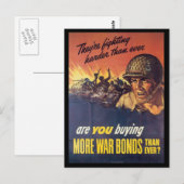 Ze vechten tegen de Tweede Wereldoorlog Briefkaart (Voorkant / Achterkant)