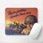 "Ze vechten zwaarder dan ooit" Muismat (Met muis)