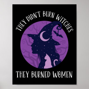 Ze verbrandden geen heksen, ze verbrandden spookac poster