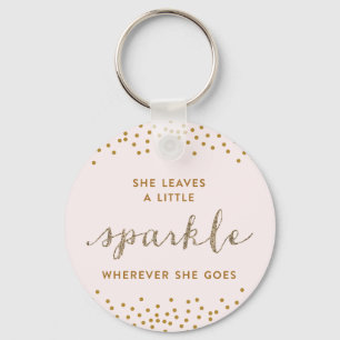 Ze verlaat een kleine Sparkle™ Sleutelhanger